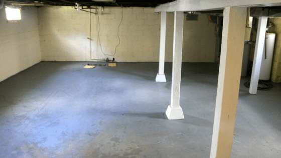 Unfinished Basement Ideas 11, How To Clean Up Unfinished Basement Floor