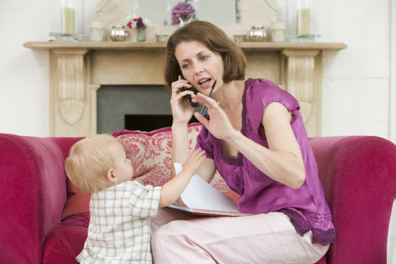 woman calling contractor stressed homeowners hub